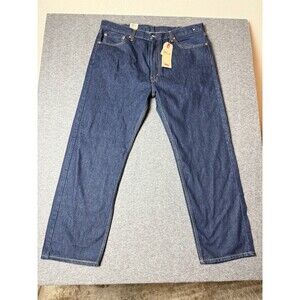 Levis Jeans 550 Regular Fit Dark Wash Stretch 40x30 Straight Leg Blue NWT